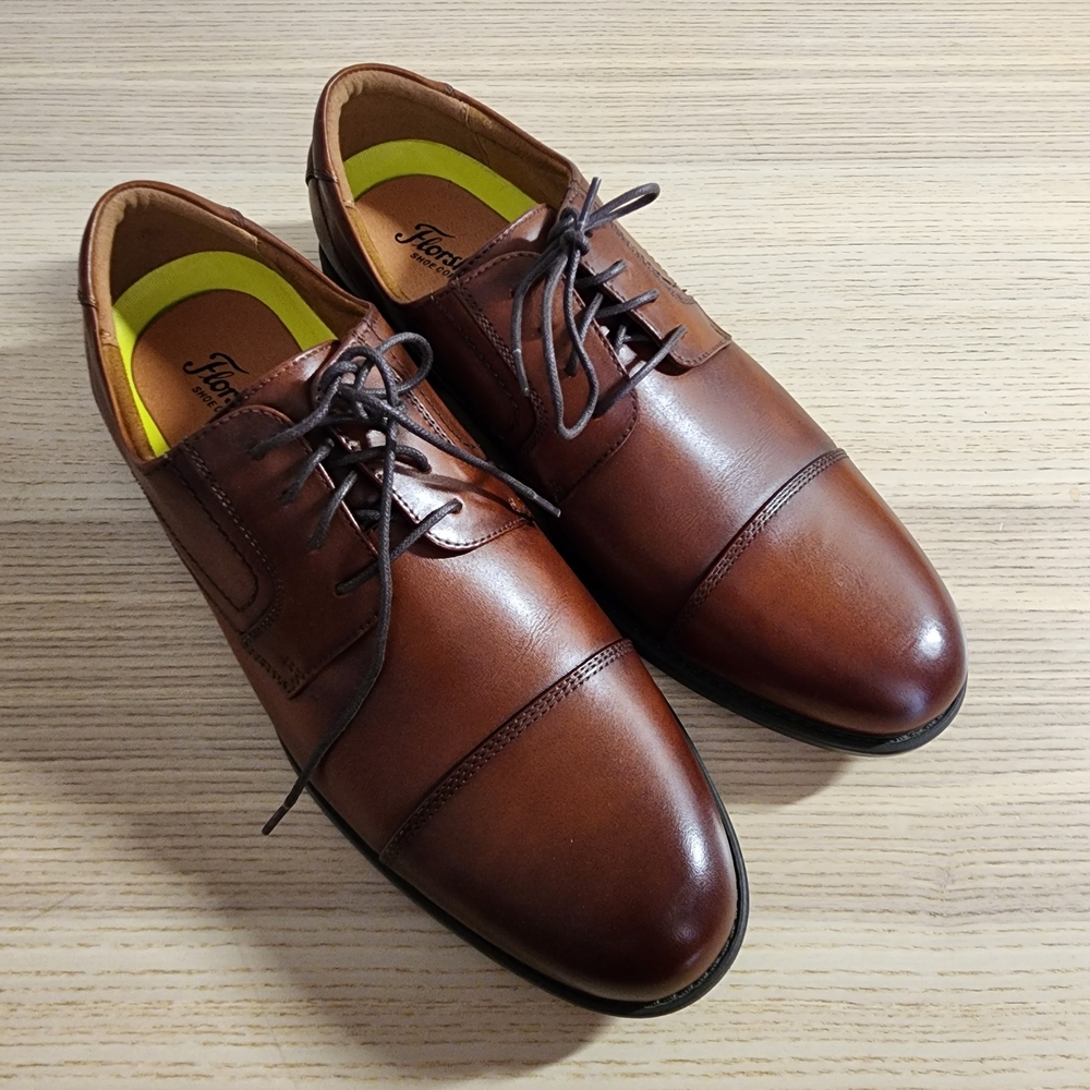 Florsheim Brown Leather Dress Shoes